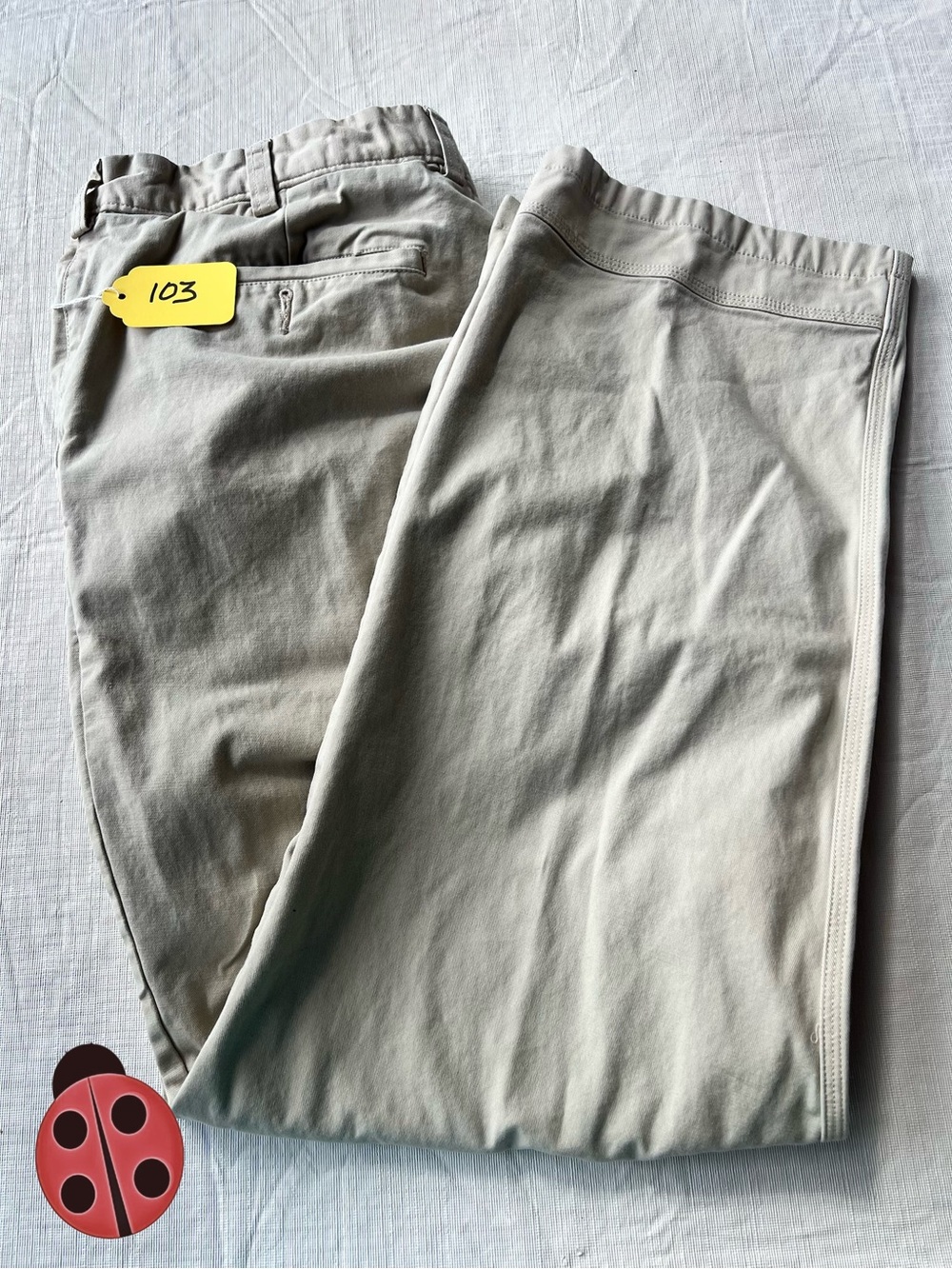 Duluth Men's Light Khaki Casual Pants 40x32